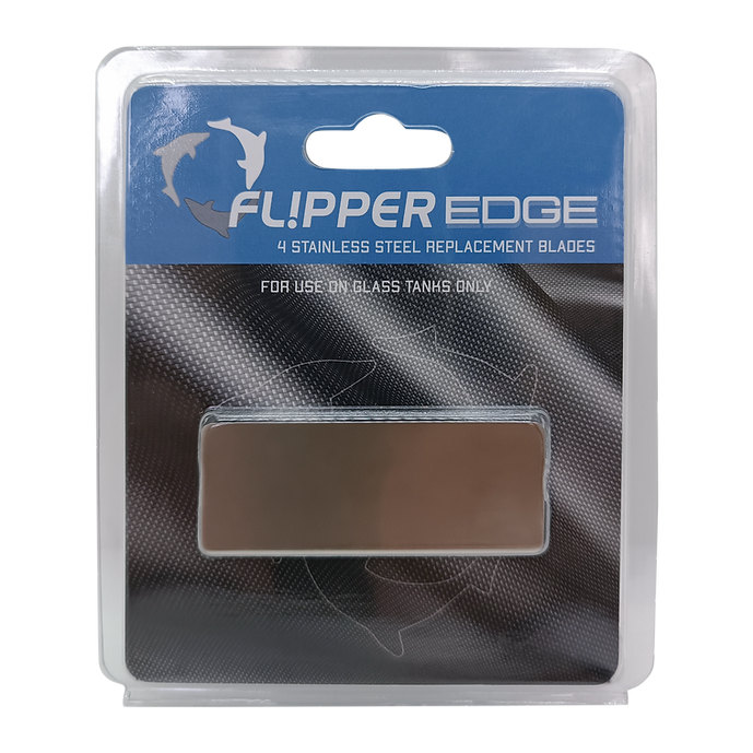 Flipper Blade Stainless Steel Edge 4pk