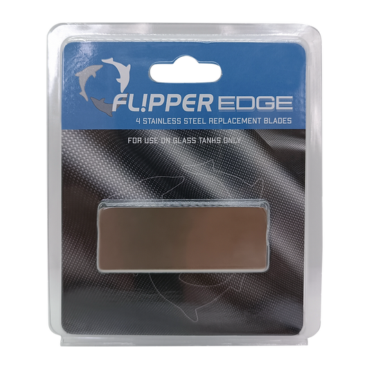 Flipper Blade Stainless Steel Edge 4pk