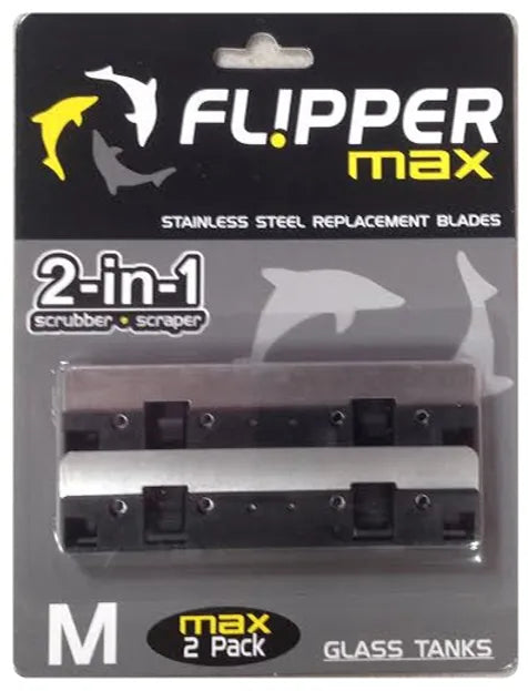 Flipper Blade Stainless Steel Max 2pk