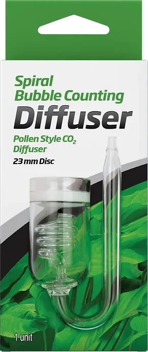 Glass Bubble Counting Spiral Diffuser